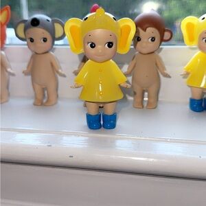 Yellow Elephant Costume Doll by